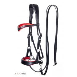 Aruba Sidepull Bitless Bridle & Reins